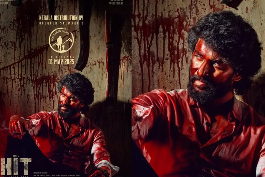 'ഹിറ്റ് 3' കേരളത്തിൽ എത്തിക്കുന്നത്ത് ദുൽഖർ സൽമാൻ്റെ വേഫെറർ ഫിലിംസ്; റിലീസ് മേയ് ഒന്നിന്