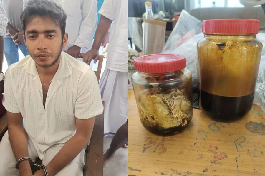 പരുത്തിക്കുഴിയിലെ വീട്ടിൽ നിന്ന് യുവാവിനെ ഒരു കിലോ കഞ്ചാവും 650 ഗ്രാം ഹാഷിഷുമായി പിടികൂടി