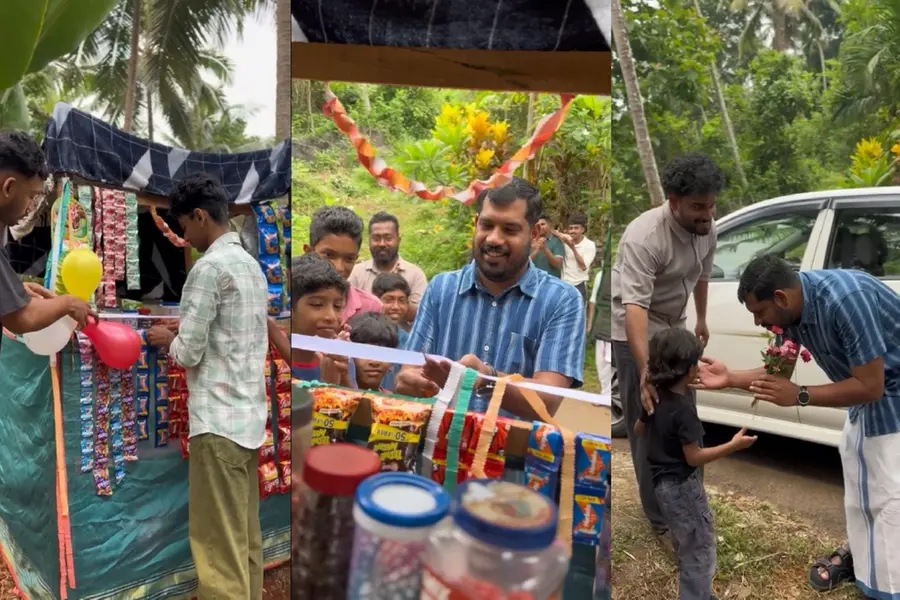 സാരിയും പുതപ്പും കൊണ്ട് സൂപ്പർ മാർക്കറ്റ്, ഉദ്ഘാടനം MLA; വൈറലായി കല്ലുരുട്ടിയിലെ കുട്ടിക്കട | വീഡിയോ
