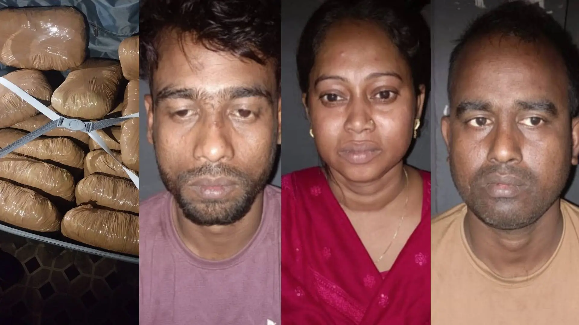 പിടിയിലായ പ്രതികൾ