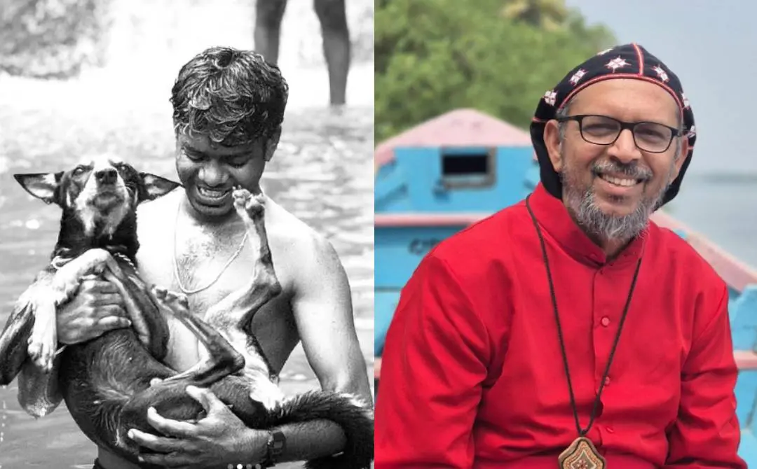 വേടന്(ഇടത്ത്) ഗീവര്ഗീസ് കൂറിലോസ്(വലത്ത്) | Photo: instagram.com/vedanwithword & facebook.com/geevarghese.coorilos