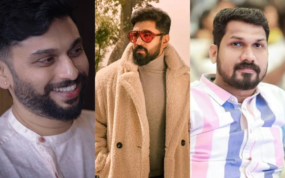 അരുണ് വര്മ, നിവിന് പോളി, ലിസ്റ്റിന് സ്റ്റീഫന് | Photo: Instagram/ Arun Varma, Facebook/ Nivin Pauly, Listin Stephan