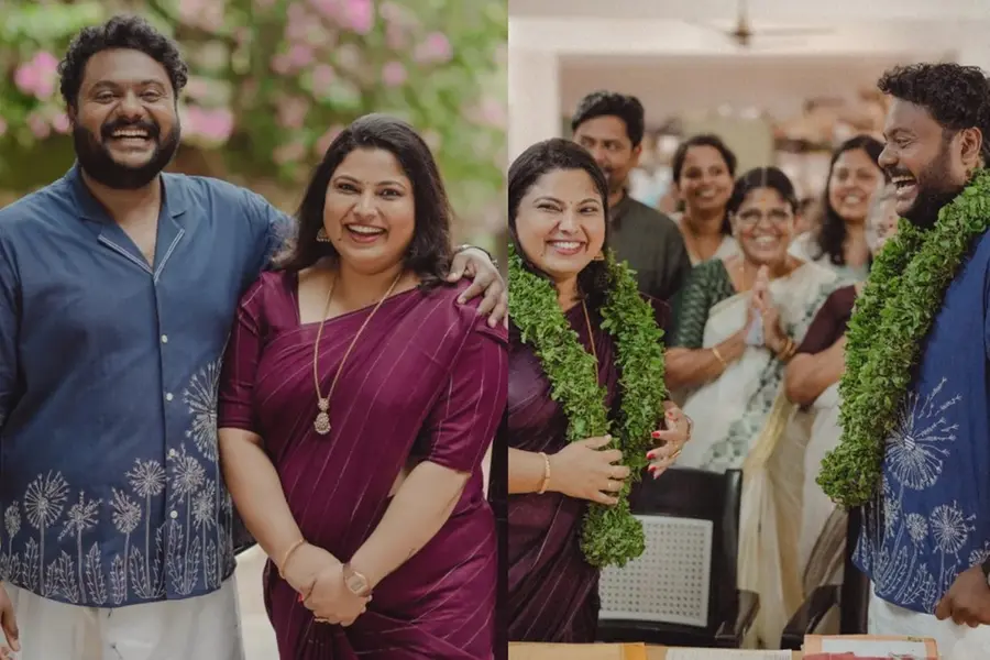 നടന് വിഷ്ണു ഗോവിന്ദന് വിവാഹിതനായി, വധു അഞ്ജലി