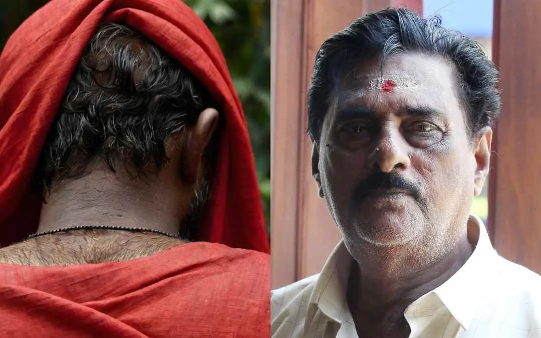 ത്യാഗരാജൻ (വലത്ത്)