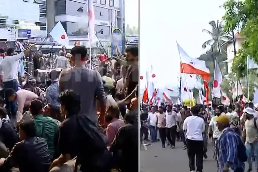 വഖഫ് ഭേദഗതി; സോളിഡാരിറ്റി മാര്ച്ചില് സംഘര്ഷം;കരിപ്പൂരിൽ പോലീസും പ്രവര്ത്തകരും ഏറ്റുമുട്ടി