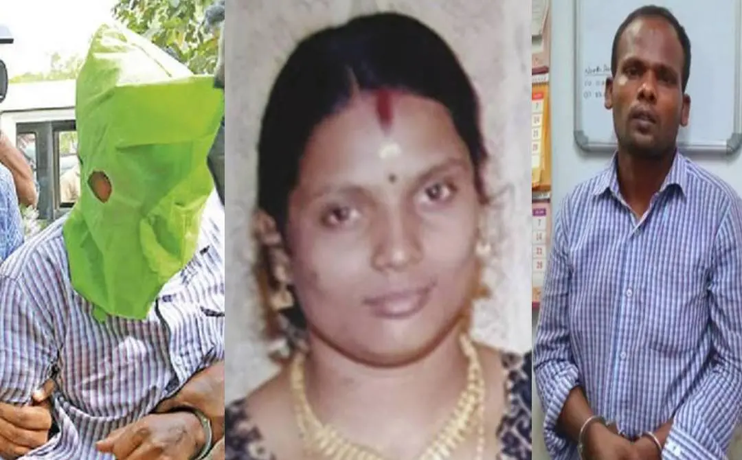 കൊല്ലപ്പെട്ട വിനീതയും പ്രതി രാജേന്ദ്രനും