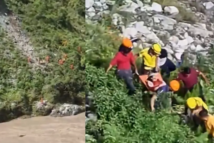ഉത്തരാഖണ്ഡില് ബസ് നദിയിലേക്ക് മറിഞ്ഞ് രണ്ടുമരണം; എട്ടുപേരെ രക്ഷപ്പെടുത്തി, 10 പേരെ കാണാനില്ല
