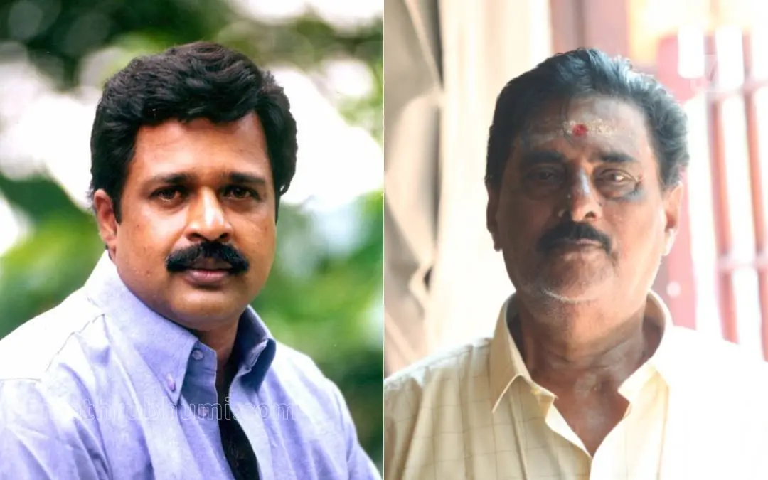 രതീഷും ത്യാഗരാജനും.