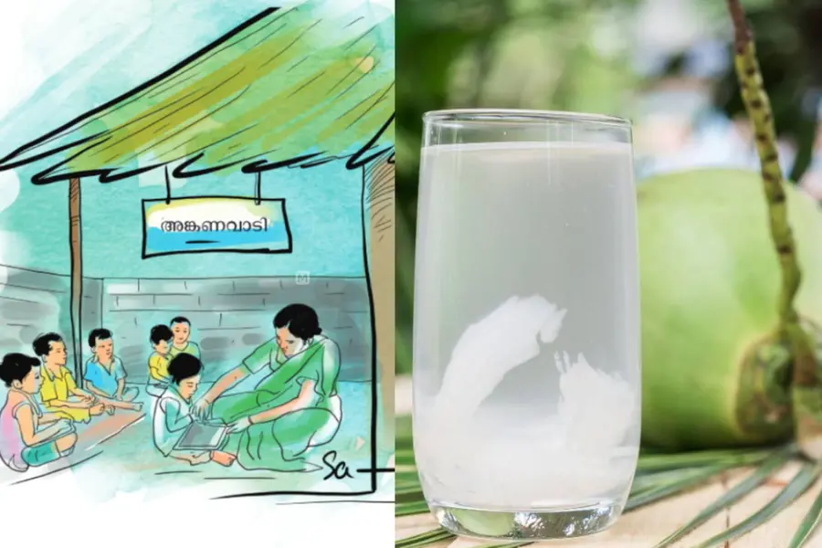 അങ്കണവാടിയിൽ പഴച്ചാറും കരിക്കിന്വെള്ളവും നൽകാൻ നിർദേശം; പരിഷ്കരിച്ച മെനുവിന് ഫണ്ട് ആര് തരും?