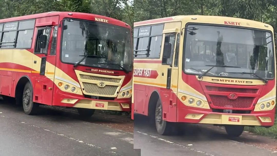 സാമൂഹിക മാധ്യമങ്ങളില് പ്രചരിക്കുന്ന കെഎസ്ആര്ടിസി ബസുകളുടെ ചിത്രം | Photo: Jisnu Jithesh/Team Aanavandi - KSRTC Blog