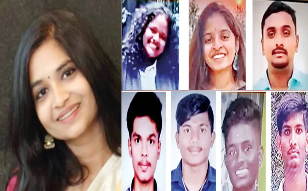 മരിച്ച കാമാക്ഷിദേവി, ചിന്മയി, സഹാന, പൂര്ണചന്ദ്, മനോജ്, പ്രജ്വല്, ശിവലിംഗ, ശ്രാവണ്
