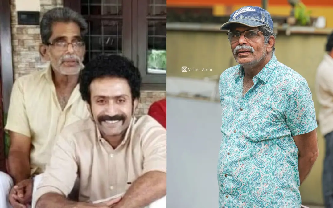 ഷൈന് ടോം ചാക്കോ പിതാവിനൊപ്പം, പി.സി. ചാക്കോ- വിഷ്ണു ആമി പങ്കുവെച്ച ചിത്രം | Photo: Facebook/ Vishnu Aami