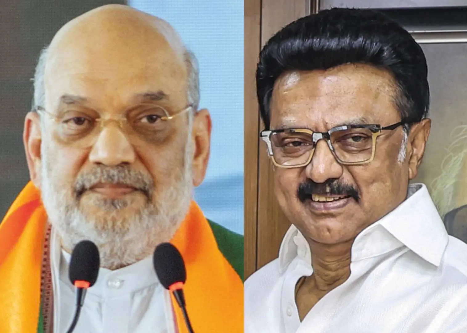 അമിത് ഷാ, എം.കെ. സ്റ്റാലിൻ | Photo: PTI