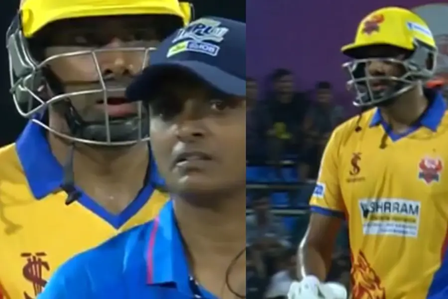 'ഇത് ഔട്ടാണോ?'; പുറത്തായതിന് പിന്നാലെ വനിതാ അമ്പയറോട് ചൂടായി അശ്വിൻ | VIDEO