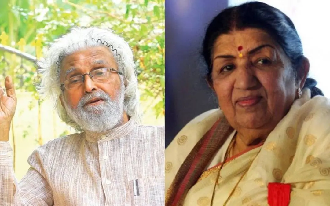 കബീർ റാവുത്തർ/ ലതാ മങ്കേഷ്കർ | Photo: Mathrubhumi