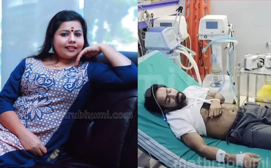 സ്നേഹ ശ്രീകുമാർ, വാഹനാപകടത്തിൽ പരിക്കേറ്റ ഷൈൻ ടോം ചാക്കോ ആശുപത്രിയിൽ | ഫോട്ടോ: എസ്. സുഗീത്\ മാതൃഭൂമി, സ്ക്രീൻഗ്രാബ്