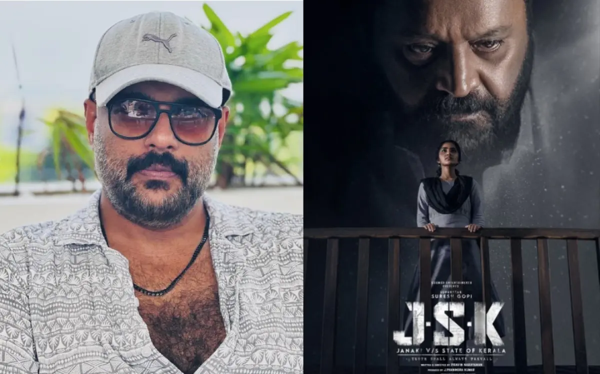 മുരളി ഗോപി, ജെഎസ്കെ പോസ്റ്റർ | Photos: Facebook, instagram