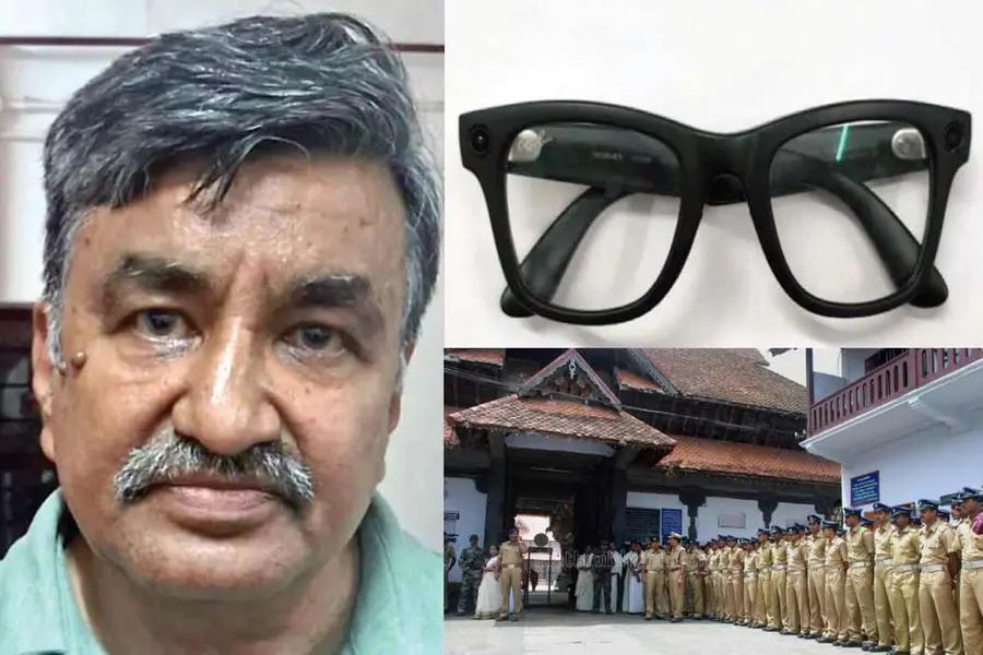 കണ്ണടയിലൊളിപ്പിച്ച ക്യാമറയുമായി ശ്രീപദ്മനാഭസ്വാമി ക്ഷേത്രത്തിൽ; കൗതുകം കൊണ്ടെന്ന് മൊഴി,വിശദ പരിശോധന