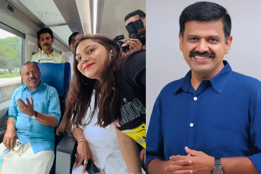 പാകിസ്താൻ ചാരയ്ക്ക് BJP ഓഫീസിൽനിന്ന് ആരാണ് വന്ദേഭാരത് പാസ് നൽകിയത്? ചോദ്യവുമായി സന്ദീപ് വാര്യർ