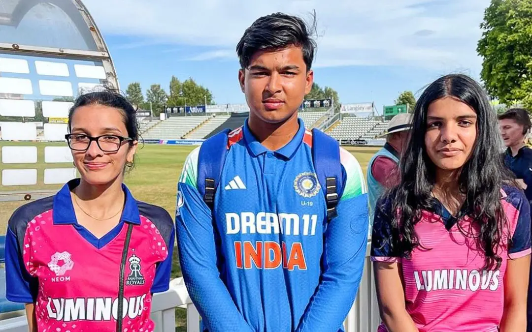വൈഭവ് ആരാധകർക്കൊപ്പം | X.com/@rajasthanroyals