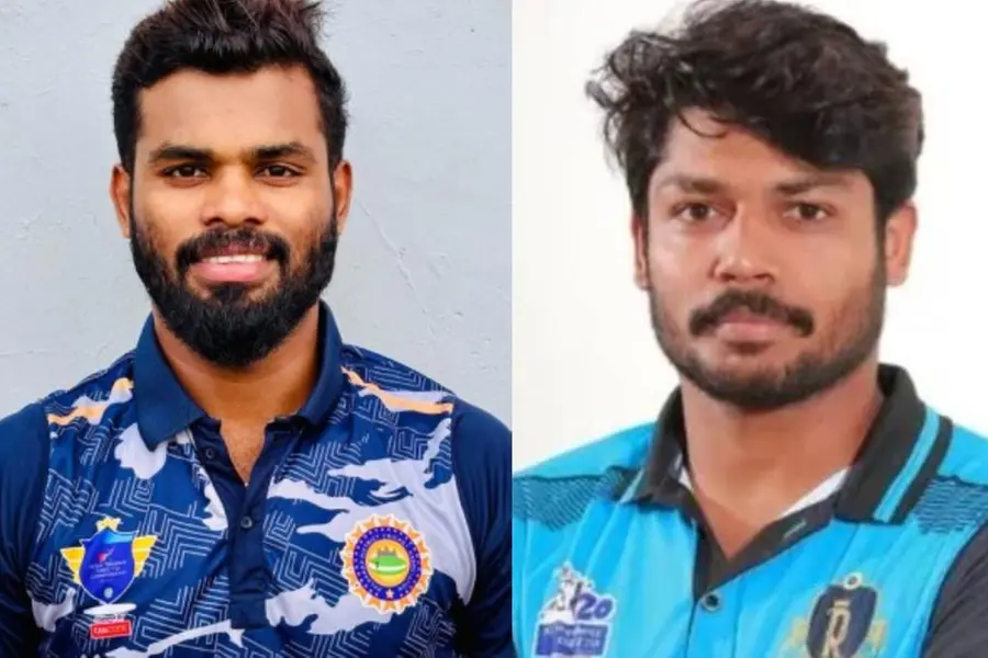 സച്ചിൻ സുരേഷിന് റെക്കോഡ് ട്രിപ്പിൾ സെഞ്ചുറി, സെഞ്ചുറിയുമായി സഞ്ജുവിന്റെ സഹോദരൻ