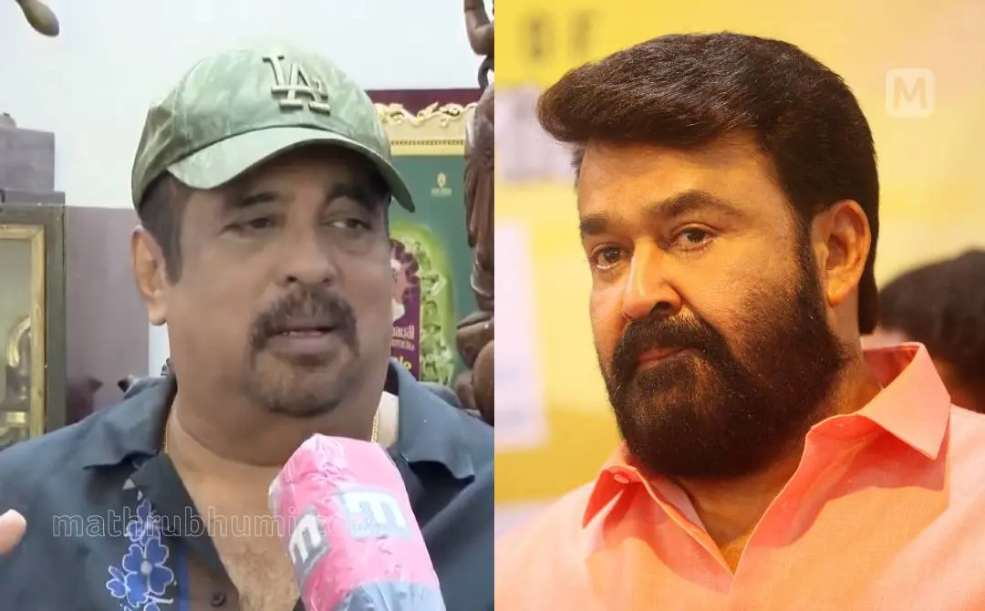 നടൻ രവീന്ദ്രൻ, മോഹൻലാൽ | സ്ക്രീൻഗ്രാബ്, ശ്രീജിത്ത് പി. രാജ് \ മാതൃഭൂമി