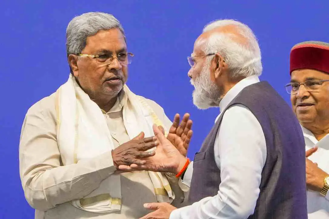 'മോദിയുടെ വിരമിക്കൽ'; ദളിത് പ്രധാനമന്ത്രിയെ പ്രഖ്യാപിക്കാൻ ബിജെപിക്കിത് സുവര്ണ്ണാവസരം- സിദ്ധരാമയ്യ