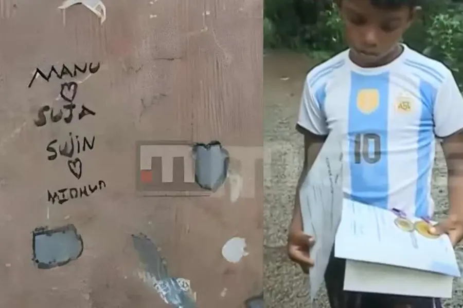 'പൊന്നുമോനേ, എല്ലാരും വന്നെടാ...'; വിളികേൾക്കാൻ മിഥുൻ ഇല്ല, നിറം പകരാത്ത വരകൾ ബാക്കിയാക്കി അവൻ പോയി