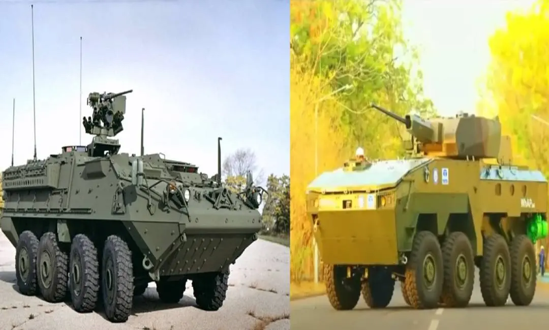 യു.എസിന്റെ സ്ട്രൈക്കര് വാഹനം (US army), DRDO വികസിപ്പിച്ച കേസ്ട്രെല് ( TASL)