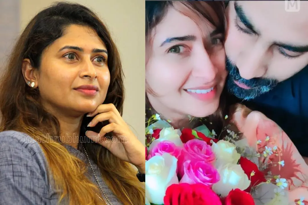 ഐഷ സുല്ത്താന / ഐഷ സുല്ത്താന ഭര്ത്താവ് ഹര്ഷിത് സൈനിക്കൊപ്പം | Photo: Mathrubhumi/ instagram/ aisha sultana