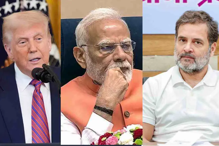 'മോദിജീ സത്യം എന്താണ്?' അഞ്ച് വിമാനങ്ങള് വെടിവെച്ചിട്ടെന്ന ട്രംപിന്റെ വെളിപ്പെടുത്തലില് രാഹുല്