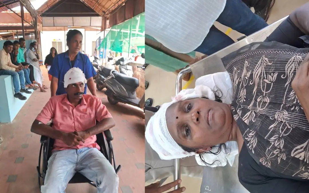 പരിക്കേറ്റ സുധീഷ്, ആശാലത