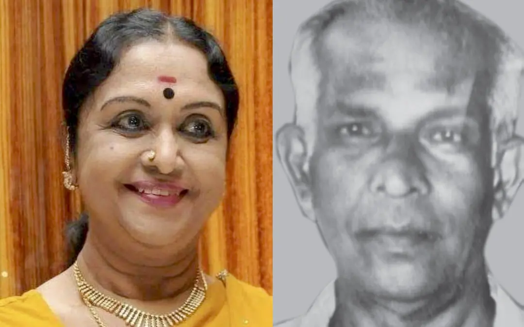 ബി. സരോജാ ദേവി, പരമദാസൻ | Photo: PTI, Special Arrangement
