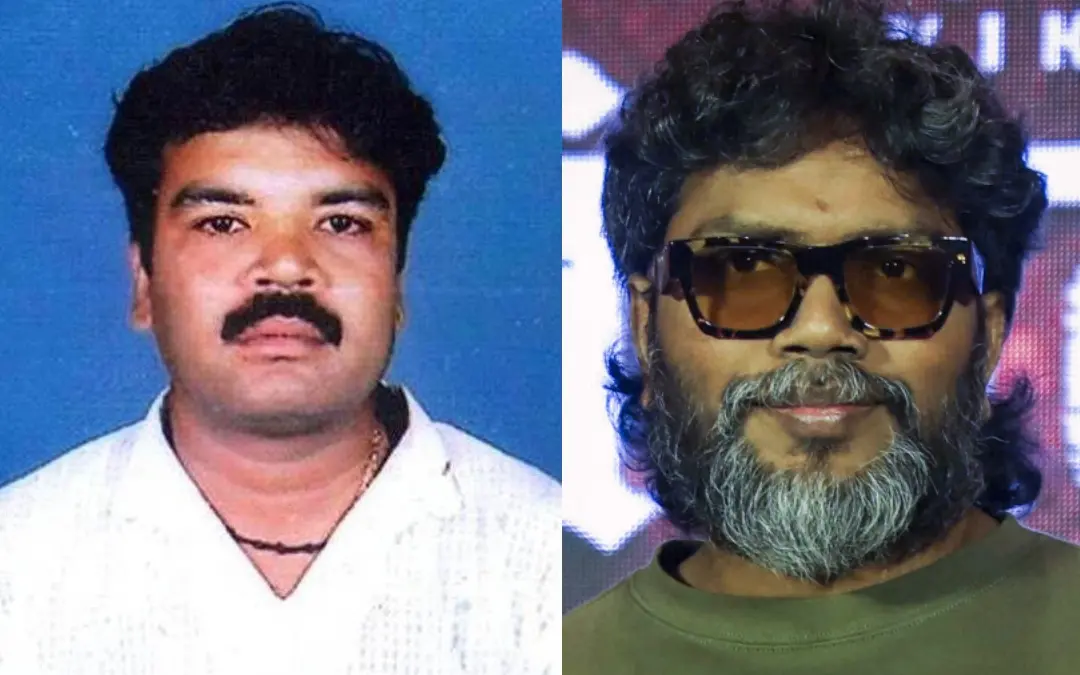 എസ്.എം. രാജു, പാ രഞ്ജിത്ത് | Photo: Facebook/ Stunt Silva, PTI