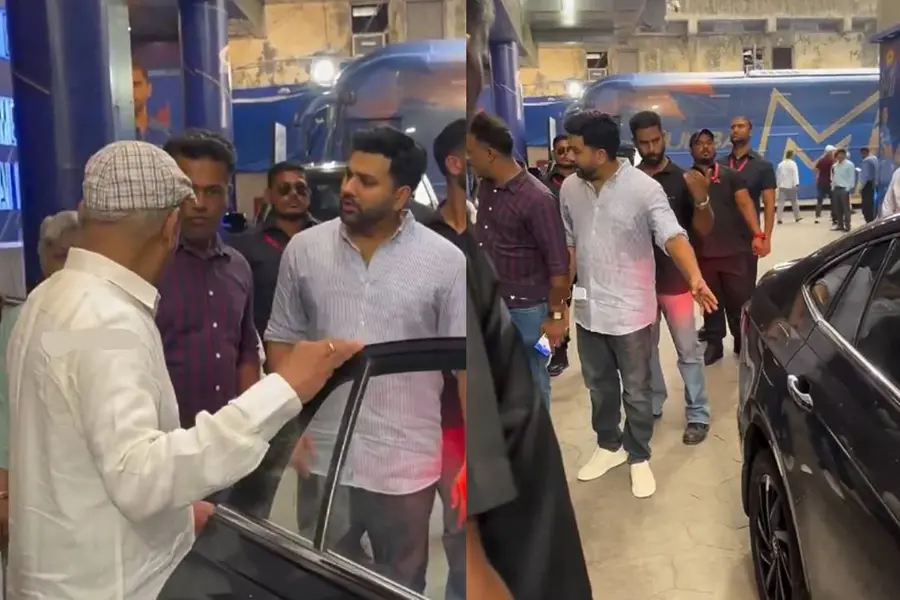 റിവേഴ്സെടുത്തപ്പോള് കാർതട്ടി, പാട് വീണു; സഹോദരനെ ശകാരിച്ച് രോഹിത് |Video