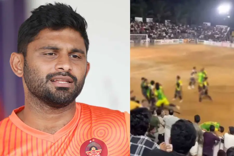 ഇതെന്ത് ഫുട്‌ബോളാണ്? ഗുണ്ടായിസമോ.. കണ്ടുനില്‍ക്കാന്‍ വയ്യ; സെവന്‍സിലെ കൈയാങ്കളിക്കെതിരേ അനസ്