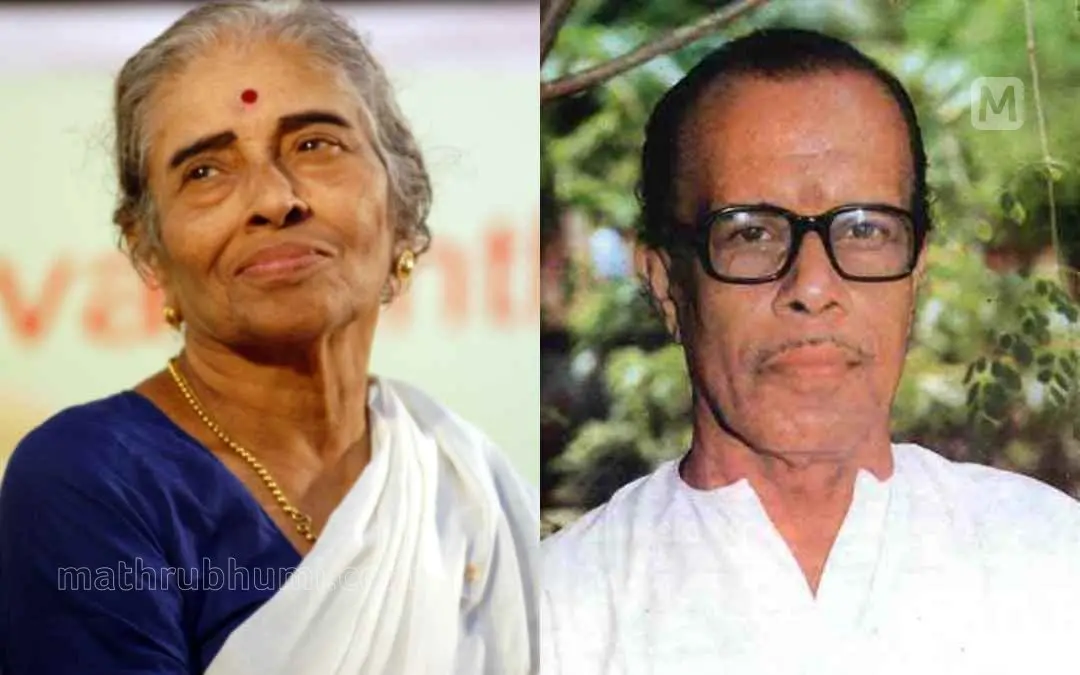 ലീല ഓംചേരി, കമുകറ പുരുഷോത്തമൻ