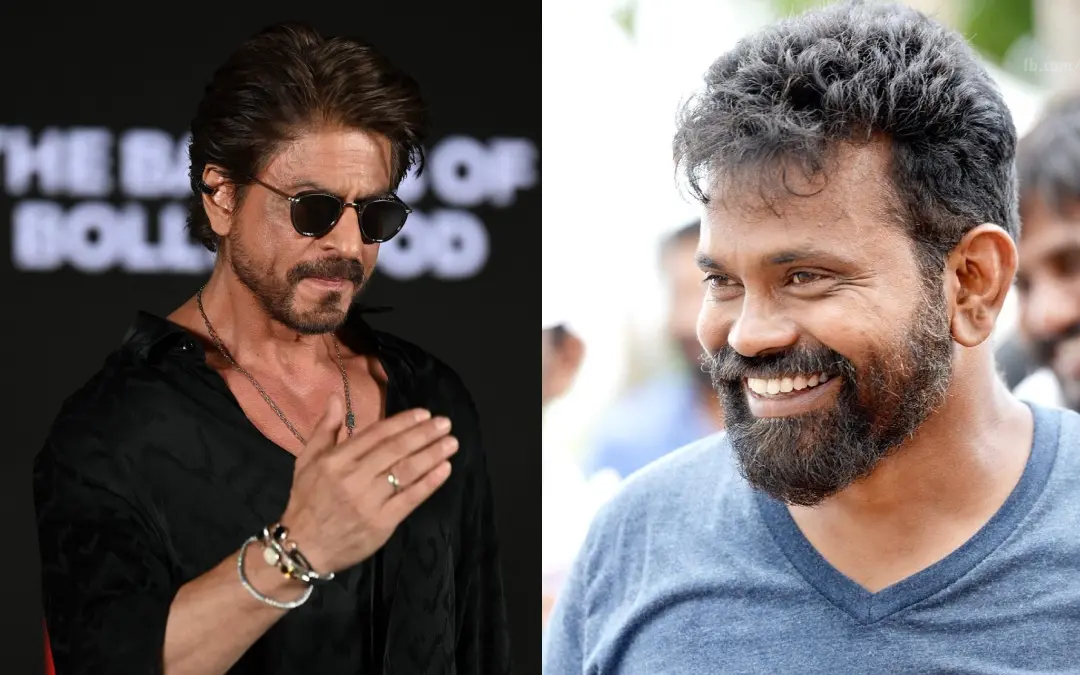 ഷാരൂഖ് ഖാന്, സുകുമാര് | Photo: AFP, Faceboo/ Sukumar B