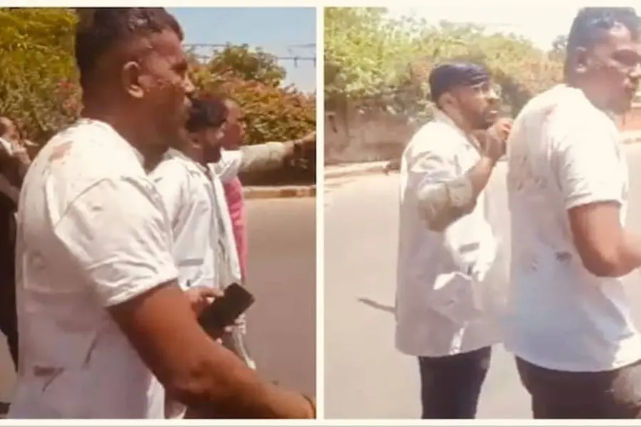 വിമാനാപകടത്തിൽനിന്ന് അദ്ഭുതകരമായി രക്ഷപ്പെട്ട് രമേഷ് വിശ്വാസ് കുമാര്‍; നടന്നുപോകുന്ന ദൃശ്യങ്ങൾ വെെറൽ