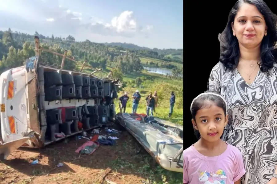 ബസ് പലതവണ മലക്കംമറിഞ്ഞു, മേല്ഭാഗം തെറിച്ചുപോയി, വൻ അപകടം; നോവായി മലയാളികളുടെ കെനിയന്യാത്ര