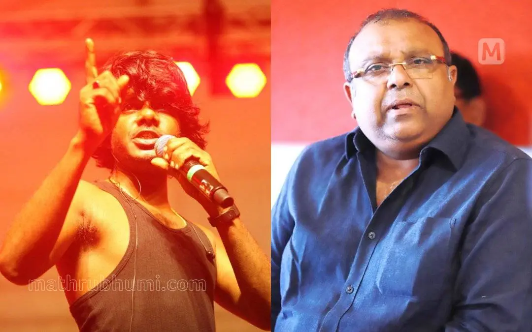 വേടന്, തുഷാര് വെള്ളാപ്പള്ളി | ഫോട്ടോ: മാതൃഭൂമി