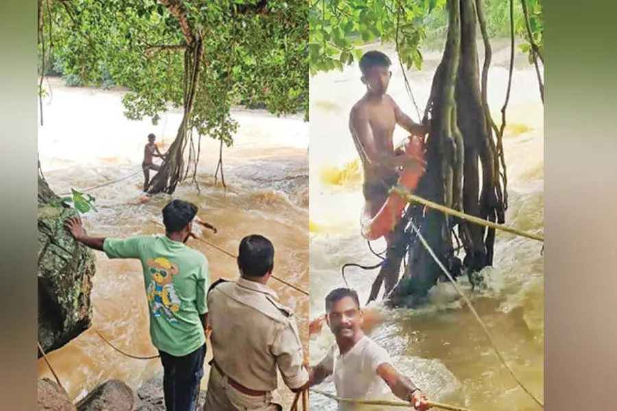 റീൽസ് ചിത്രീകരിക്കുന്നതിനിടെ യുവാവ് നെയ്യാറിൽ ഒഴുക്കിൽപ്പെട്ടു; പിടിച്ചുനിന്നത് മരക്കൊമ്പിൽ