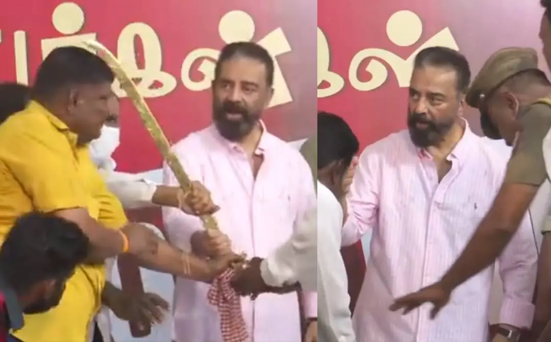 ആരാധകനോട് ദേഷ്യപ്പെടുന്ന കമൽഹാസൻ | സ്ക്രീൻഗ്രാബ്