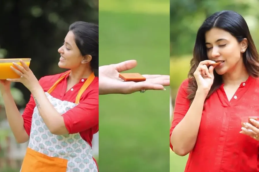 പഴമയുടെ കൊതിയൂറുന്ന രുചി, വീട്ടില്‍ 'മാങ്ങാ തെര'യുണ്ടാക്കുന്ന വീഡിയോ പങ്കിട്ട് നടി അഞ്ജു കുര്യന്‍