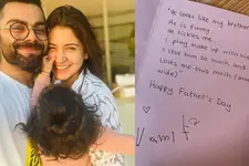'അവനെന്റെ സഹോദരനെപ്പോലെ'; വിരാട് കോലിക്ക് ഹൃദ്യമായ കുറിപ്പുമായി മകള്‍, പോസ്റ്റ് പങ്കിട്ട് അനുഷ്‌ക