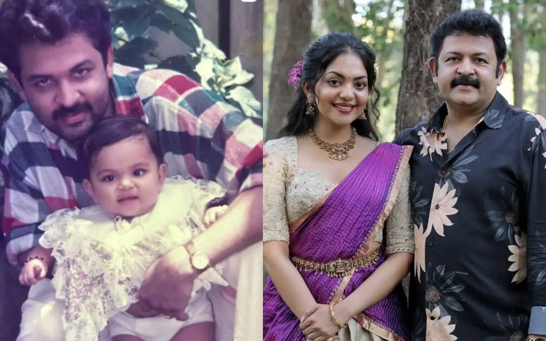 അഹാനയും കൃഷ്ണകുമാറും | Photo: Instagram