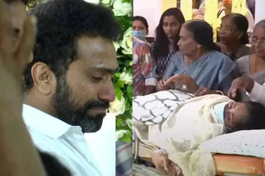 വിങ്ങിപ്പൊട്ടി ഷൈന്, മുണ്ടൂരിലെ വീട്ടില് സങ്കടക്കാഴ്ച്ച;സിപി ചാക്കോയുടെ സംസ്കാര ചടങ്ങുകള് നടന്നു