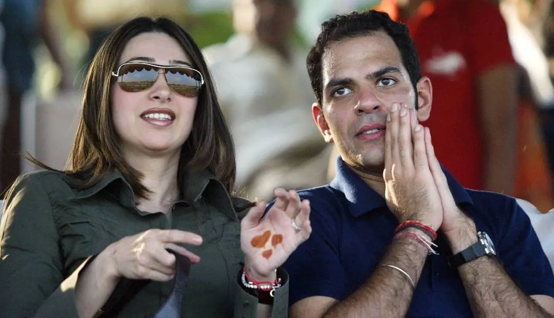 സഞ്ജയ് കപൂറും കരിഷ്മ കപൂറും | Photo: AP