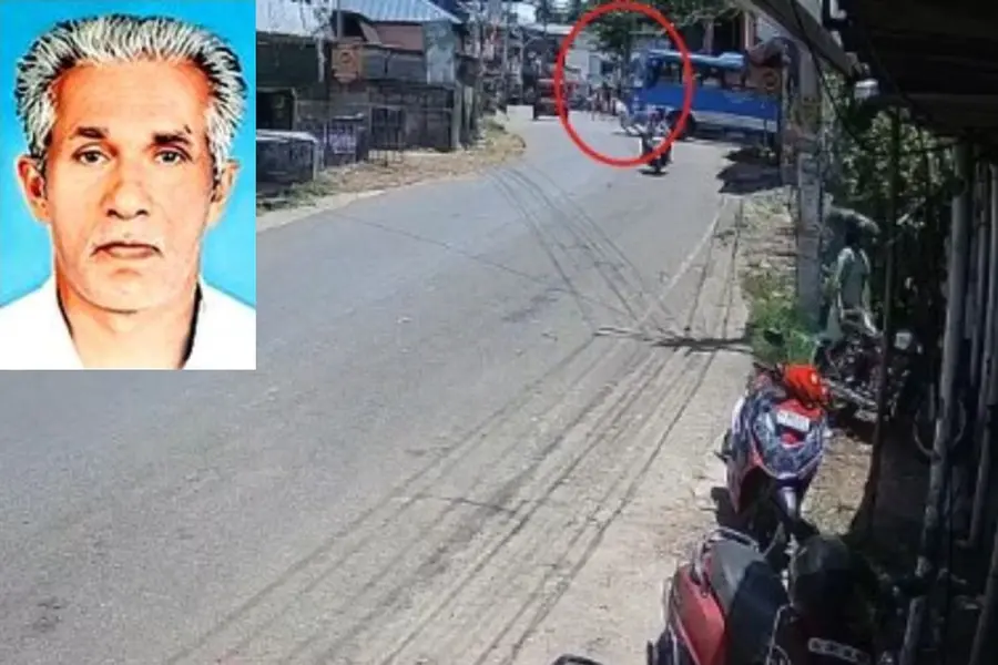 ബസിറങ്ങി റോഡ് മുറിച്ചുകടക്കാന്‍ ശ്രമിച്ച വയോധികന്‍ അതേ ബസിടിച്ച് മരിച്ചു