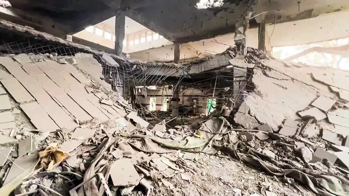 ഇന്ത്യ തകർത്ത ഭീകരരുടെ കേന്ദ്രം | Photo: Video Grab